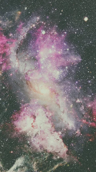 Galaksi ve Nebula. Uzay arkaplanı. Bu görüntünün elementleri NASA tarafından desteklenmektedir