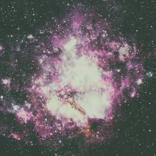 Galaksi ve Nebula. Soyut alan arkaplanı.