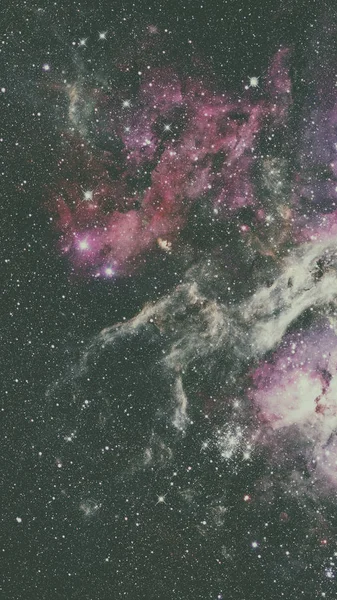 星云和深空星系。美国航天局提供的这一图像的要素. — 图库照片
