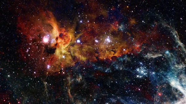 Galassia e Nebulosa. Sfondo spaziale. Elementi di questa immagine forniti dalla NASA — Foto Stock