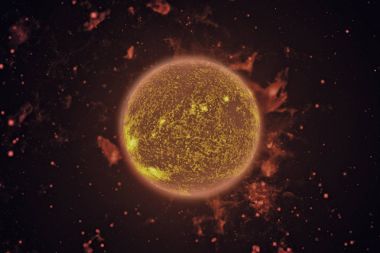 Güneş Sistemi. Güneş. Bu görüntünün elementleri NASA tarafından desteklenmektedir