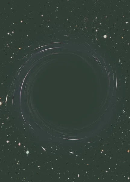Agujero negro en el espacio. —  Fotos de Stock