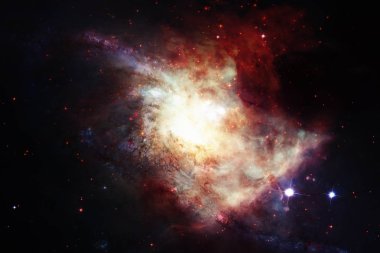 Soyut alan arkaplanı. Bu görüntünün elementleri NASA tarafından desteklenmektedir