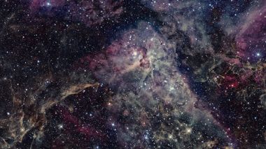 Süpernova patlamasının kalıntısı. Bu görüntünün elementleri NASA tarafından desteklenmektedir