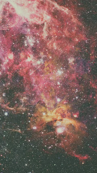 Nebel und Galaxien. Elemente dieses von der NASA erstellten Bildes — Stockfoto