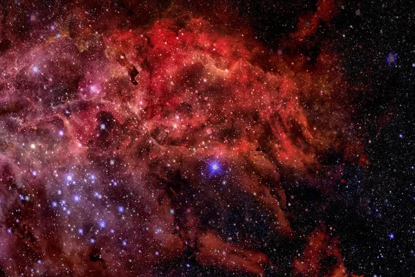 研究の背景-宇宙における銀河と星雲. — ストック写真
