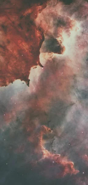 Nascita stellare nella Nebulosa della Carina, conosciuta anche come Grande Nebulosa . — Foto Stock