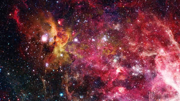 Nebulae and galaxies. Elements of this Image Furnished by NASA — Stock Photo, Image