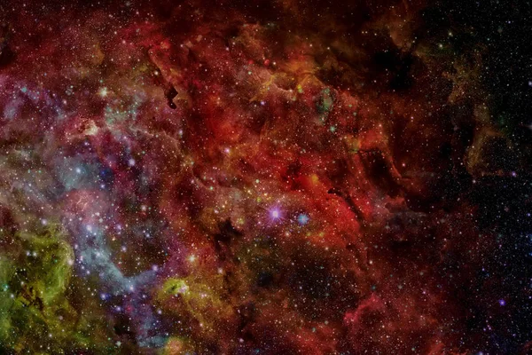 Αφηρημένο επιστημονικό υπόβαθρο - γαλαξίας και νεφέλωμα στο διάστημα. — Φωτογραφία Αρχείου
