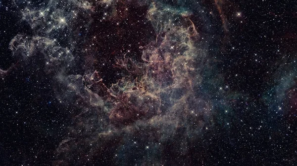 Галактика в космосі. Елементи цього зображення, прикрашені НАСА — стокове фото