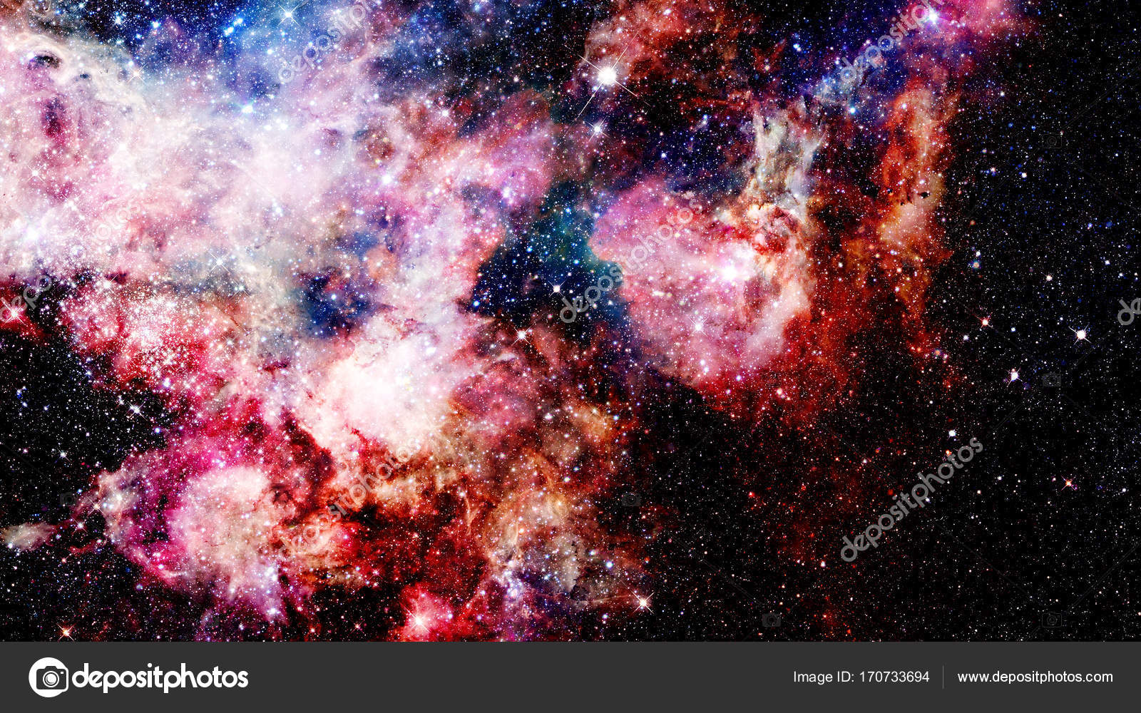 星空の宇宙背景テクスチャ 科学芸術 ストック写真 C Nasa Image