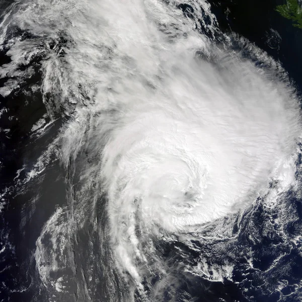 Hurricane viewed from space. Elements of this image are furnished by NASA. — Stock Photo, Image