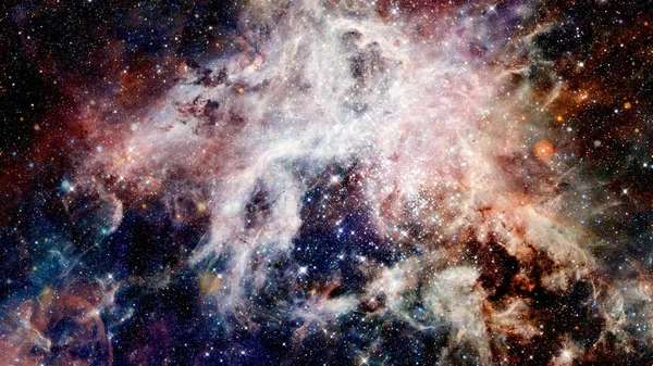 Yıldızlı uzay arka plan dokusu. Bilim sanatı. — Stok fotoğraf
