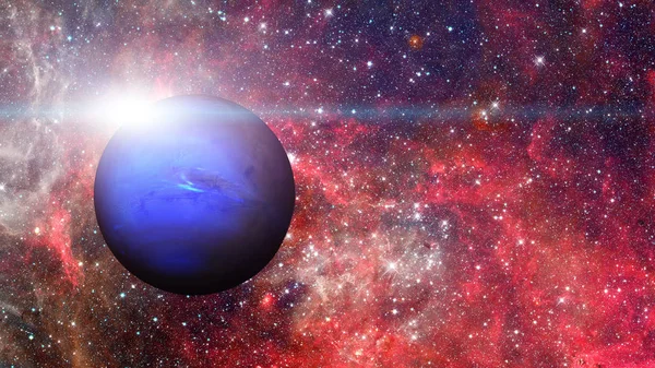 海王星の惑星。NASAによって提供されたこの画像の要素. — ストック写真