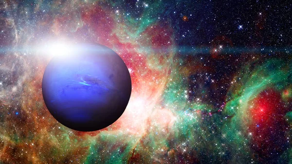 海王星の惑星。NASAによって提供されたこの画像の要素. — ストック写真