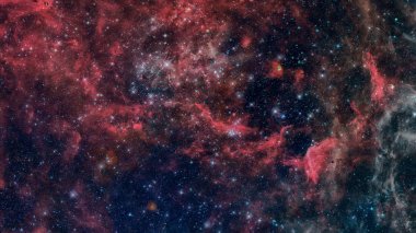 Yıldızlı uzay. Bu görüntünün elementleri NASA tarafından desteklenmektedir.