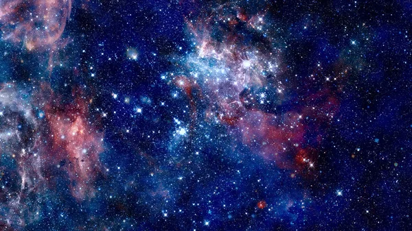 Kozmik galaksi arka planında nebula var. Bu görüntünün elementleri NASA tarafından desteklenmektedir.