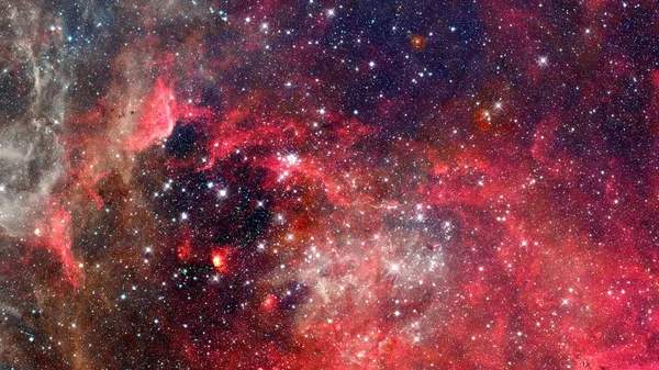 Starry outer space. Elements of this image furnished by NASA. — Stock Photo, Image