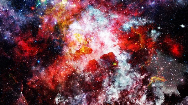 深空艺术 星云和宇宙中的恒星美国航天局提供的这一图像的要素 — 图库照片