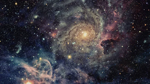 Galaxie Und Nebel Elemente Dieses Von Der Nasa Bereitgestellten Bildes — Stockfoto