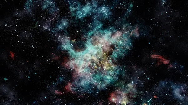 Csillag és galaxis helyet. Ez a kép a Nasa berendezett elemei. — Stock Fotó