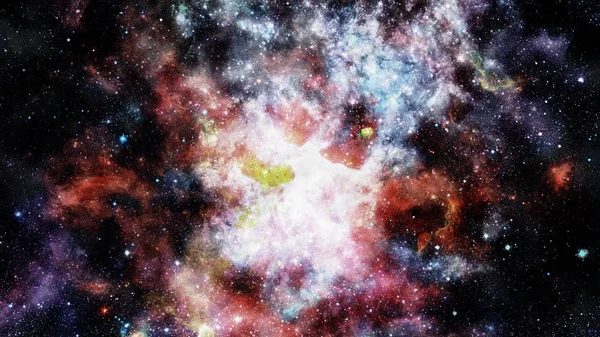 Fütüristik soyut uzay arka plan. Nasa tarafından döşenmiş bu görüntü unsurları