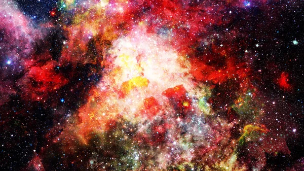 Nebulosa Espaço Profundo Brilhante Universo Misterioso Elementos Desta Imagem Fornecidos — Fotografia de Stock