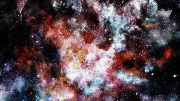 Estrelas Brilhantes Espaço Galáctico Fundo Céu Noturno Elementos Desta Imagem — Fotografia de Stock