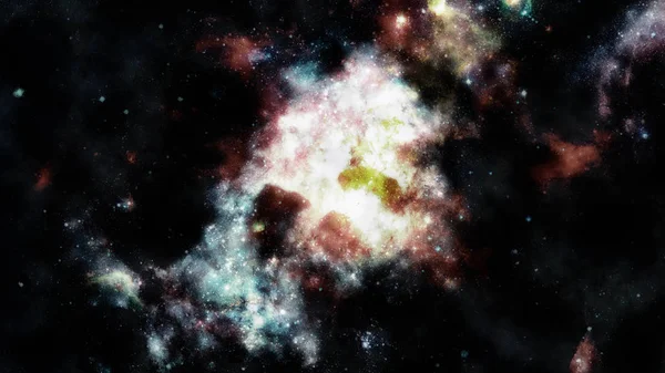 繁星的外层空间背景纹理 这幅图像由美国国家航空航天局提供的元素 — 图库照片