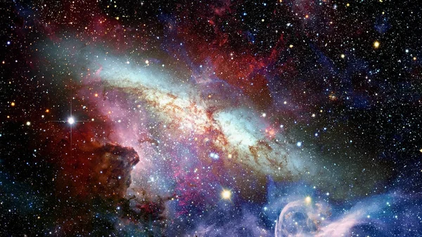 Nebuloasă Frumoasă Stele Galaxii Elemente Ale Acestei Imagini Furnizate Nasa — Fotografie, imagine de stoc
