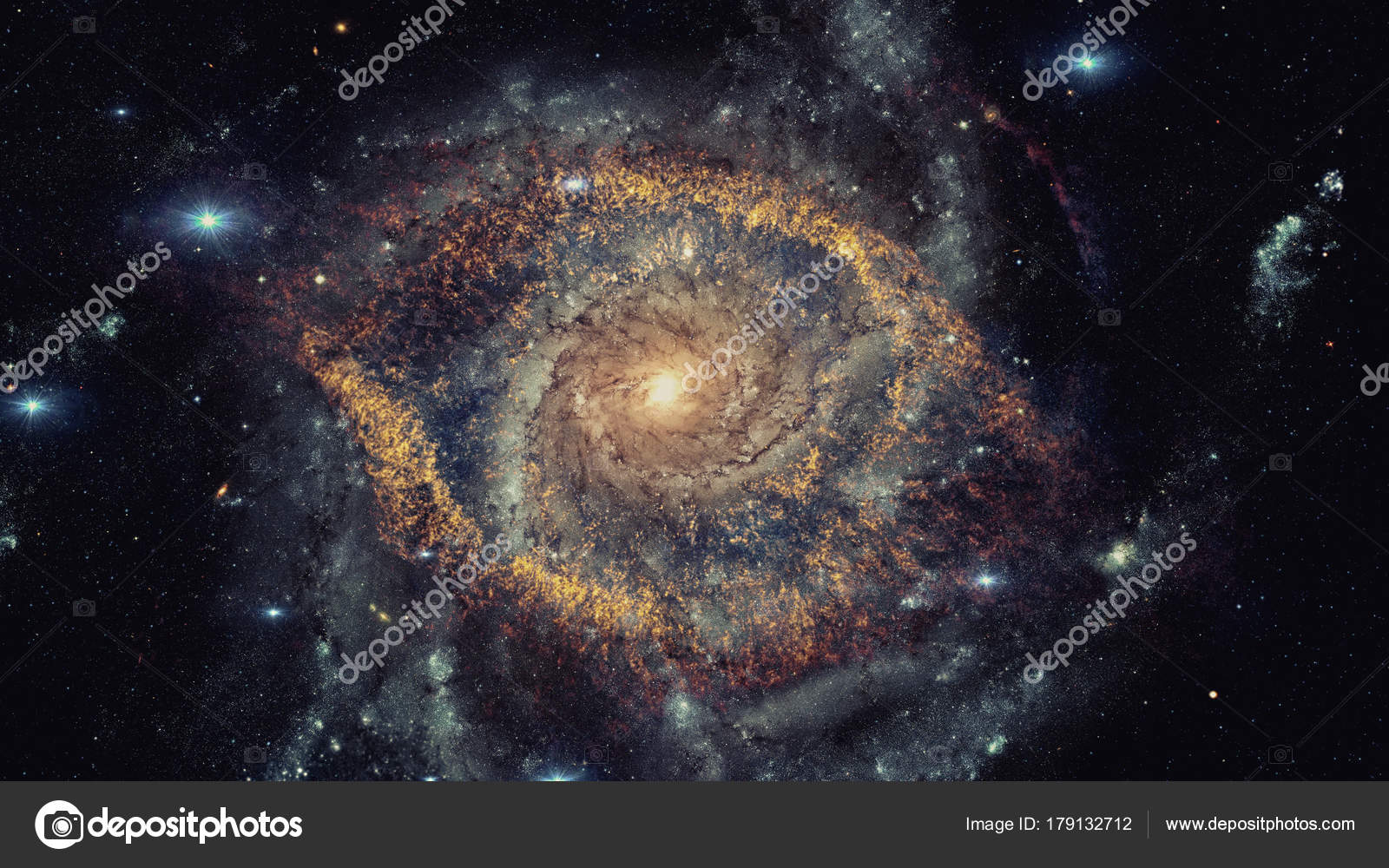 Nebula Galaxy Majestic Colorful Background Design Color Clouds Elements Image Stock Photo Image By C Nasa Image