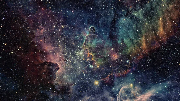 Красочный Глубокий Космос Концепция Вселенной Элементы Этого Изображения Предоставлены Наса — стоковое фото