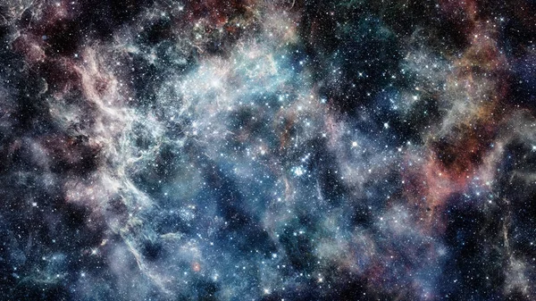 Yıldızlı uzay arka plan doku. Nasa tarafından döşenmiş bu görüntü unsurları.