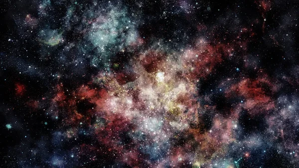 Explosionssupernovan Ljusa Stjärnnebulosan Avlägsen Galax Abstrakt Bild Delar Denna Bild — Stockfoto