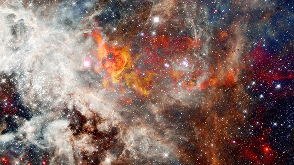 Univerzum Tele Csillagok Köd Galaxy Kép Nasa Berendezett Elemei — Stock Fotó