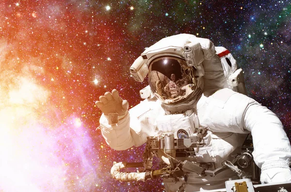 Astronauta Exploración Espacial Nasa Elementos Esta Imagen Proporcionados Por Nasa — Foto de Stock