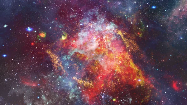Kosmische Kunst, Science-Fiction-Tapete. Elemente dieses von der NASA bereitgestellten Bildes. — Stockfoto