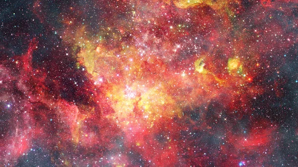 Supernowa z świecącą mgławicą. Elementy tego obrazu dostarczone przez NASA — Zdjęcie stockowe