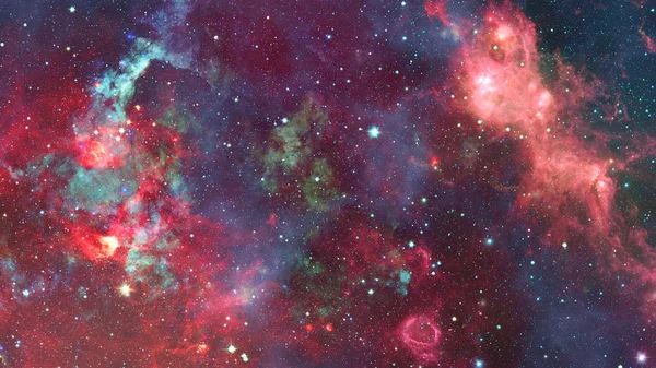 Nebula ve yıldızlar uzayda. Bu görüntünün elementleri NASA tarafından desteklenmektedir. — Stok fotoğraf