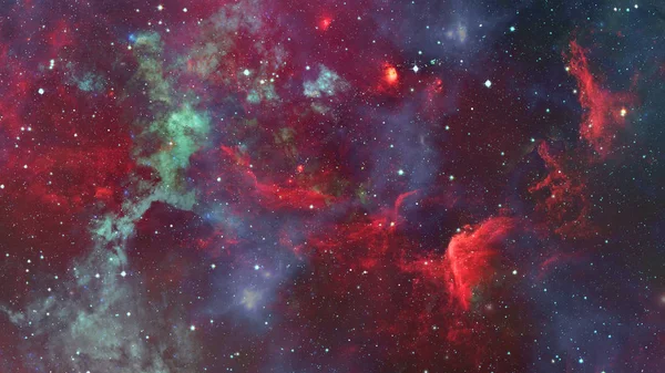 Galaktyka i Nebula. Streszczenie tła przestrzeni. — Zdjęcie stockowe