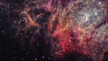 Evren yıldız, nebula ve galaksiyle dolu..