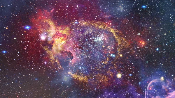 Helixnebulosan i rymden. Delar av denna bild tillhandahålls av NASA. — Stockfoto