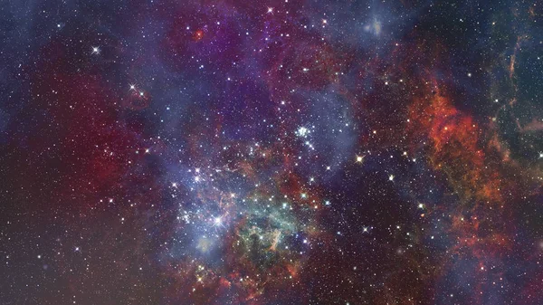 Nebula yıldız oluşum alanı. Bu görüntünün elementleri NASA tarafından desteklenmektedir. — Stok fotoğraf