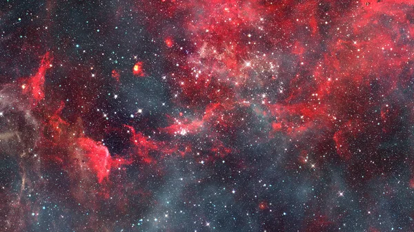 Starry outer space. Elements of this image furnished by NASA. — Stock Photo, Image