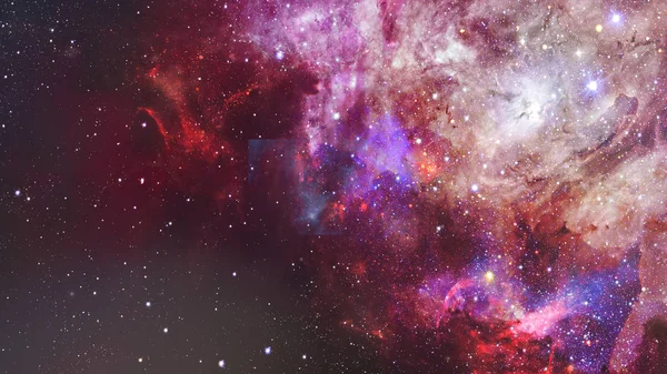 Abstract wetenschappelijke achtergrond - Melkweg en nevel in de ruimte. — Stockfoto