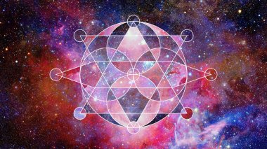 Soyut hipster geometrik arka plan. Nasa tarafından döşenmiş bu görüntü unsurları.