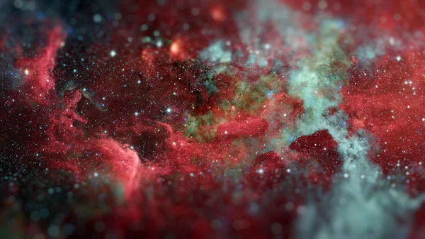 Galaxy and Nebula. Abstract space background. — Stock Photo, Image