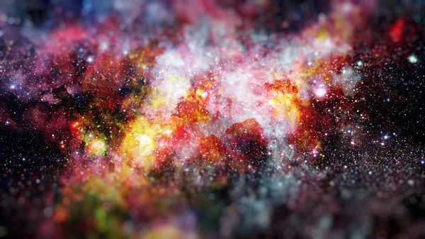La supernova de la explosión. Nebulosa brillante. Elementos de esta imagen proporcionados por la NASA — Foto de Stock