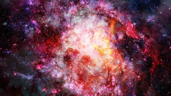 Komposisi nebula dan bintang-bintang. Elemen hiasan gambar ini — Stok Foto