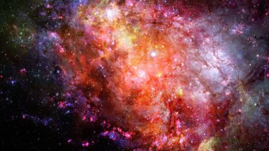 Evren yıldız, nebula ve galaksiyle dolu..